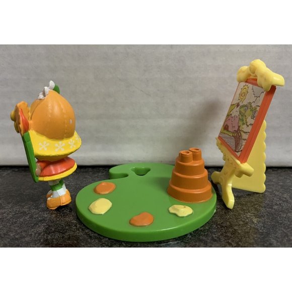 VTG Strawberry Shortcake ORANGE BLOSSOM & Marmalade Painting a Picture - Picture 5 of 9